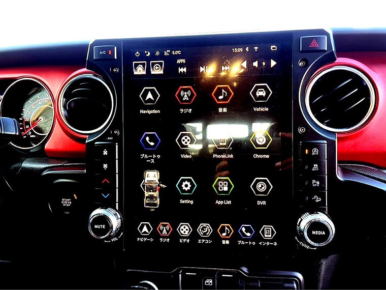 ハイテックナビ取付:福島県郡山市ボディーテックオルティス